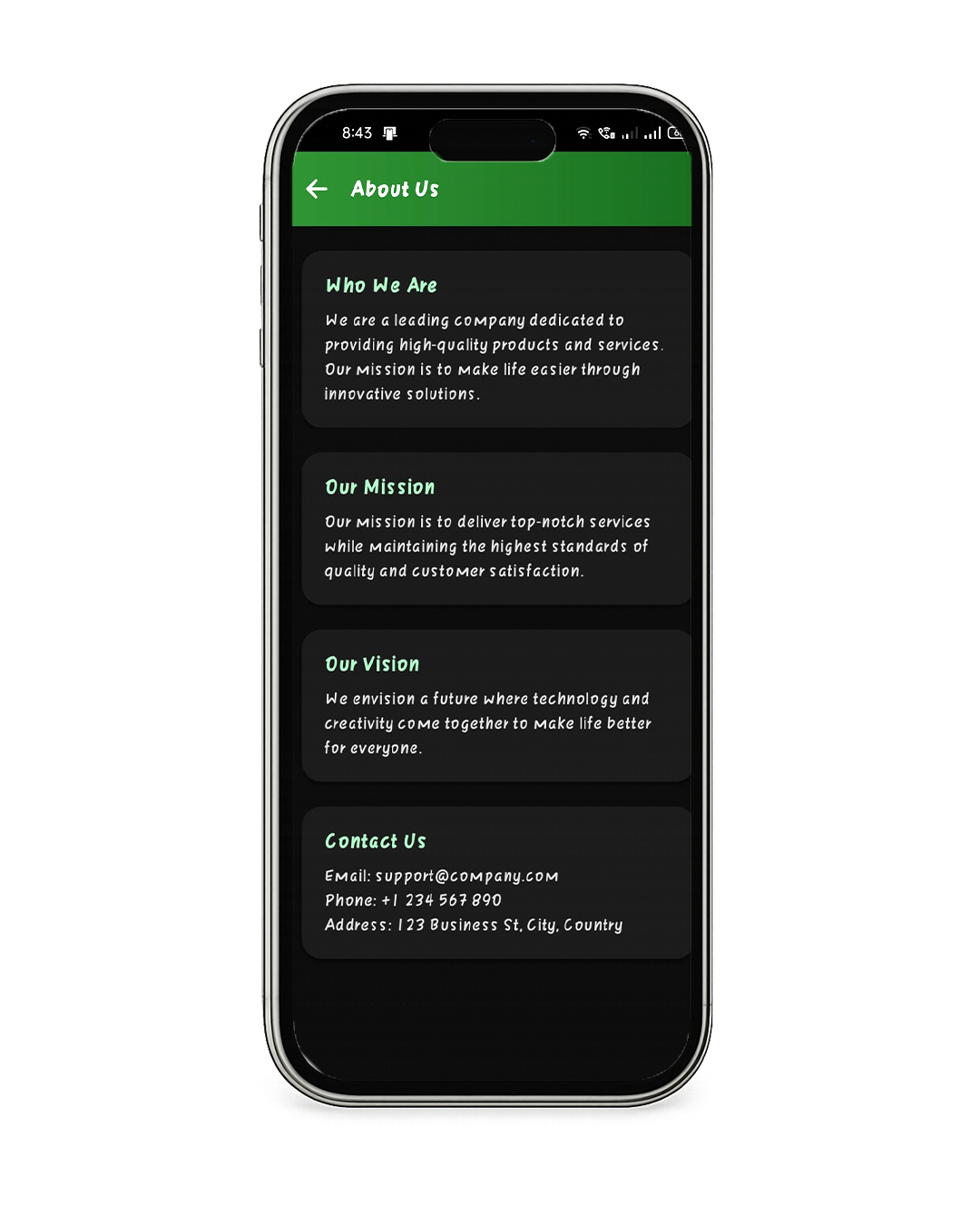 Dhanwaan app screens
